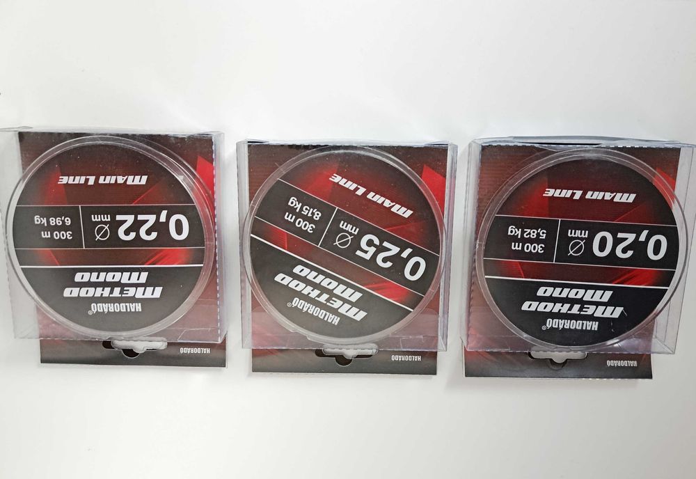 Żyłka Haldorado Method Mono - 3 sztuki - nowe