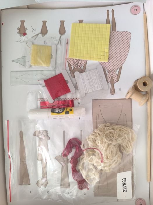 Caixa Kit  Sewingbird Angel - Tilda