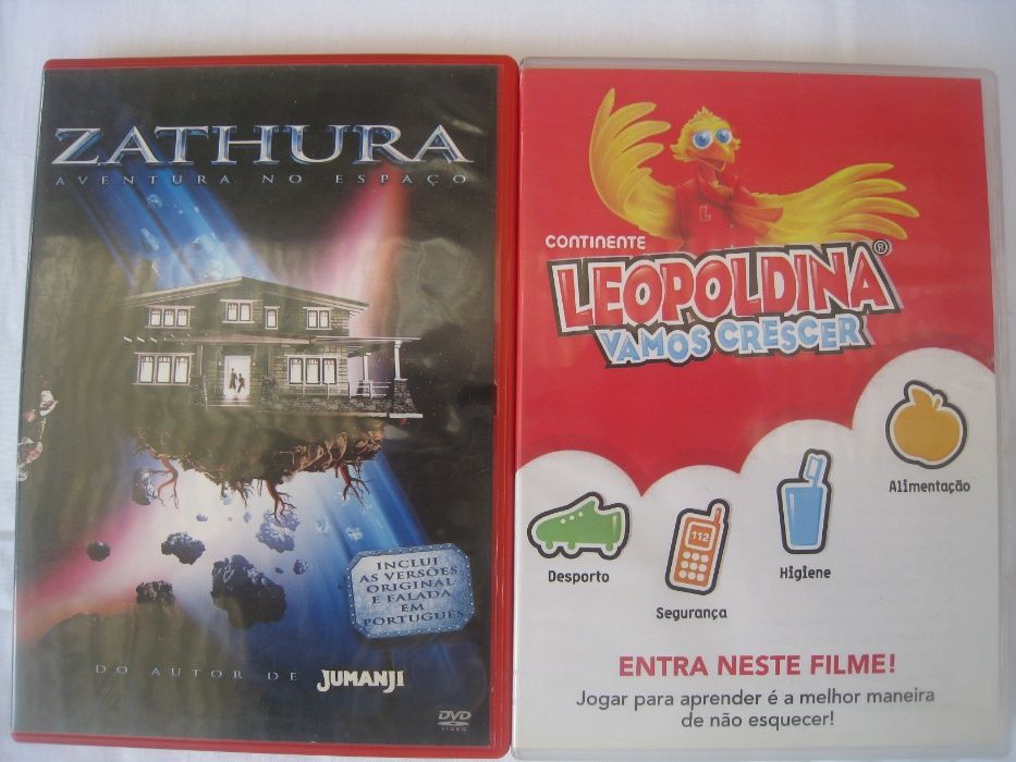 Filmes infantis originais em DVD