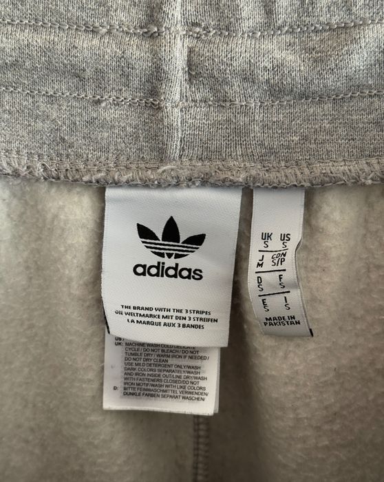 Calças Adidas Originals - 3-Stripes, Em Fleece, Como Novo