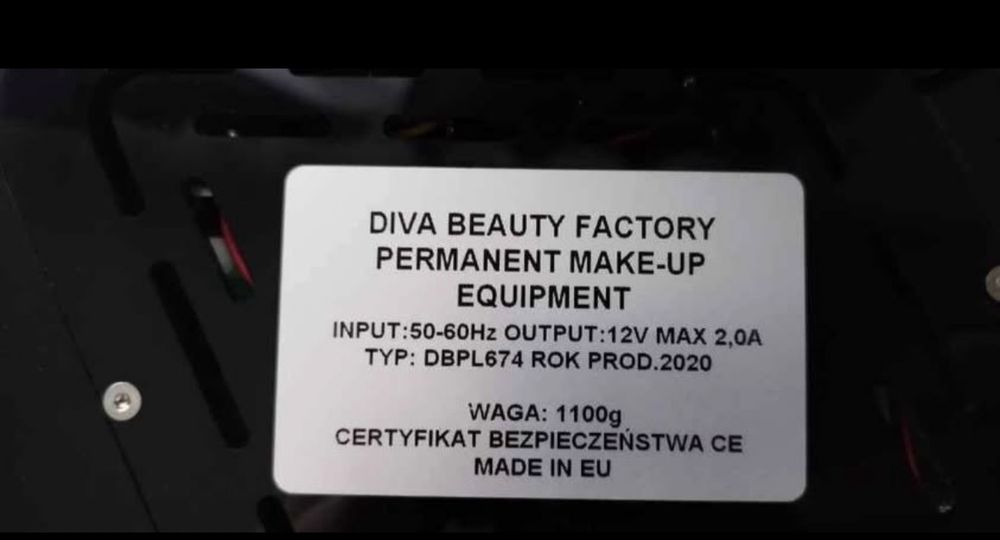 Maszynka do makijazu permanentnego- Diva Beauty