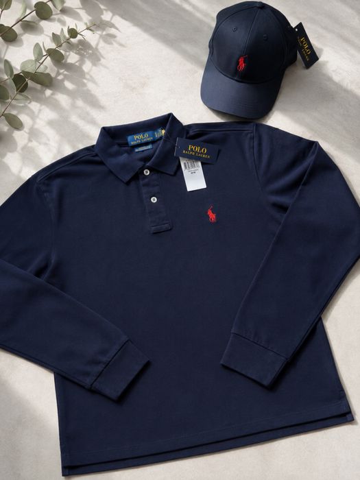 Polo Ralph Lauren поло з довгим рукавом, бавовна M, L, XL