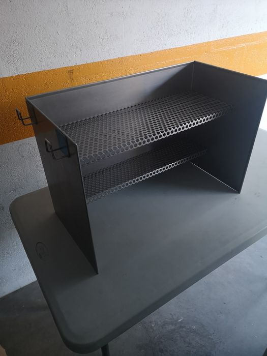 Suporte em inox para cozinha