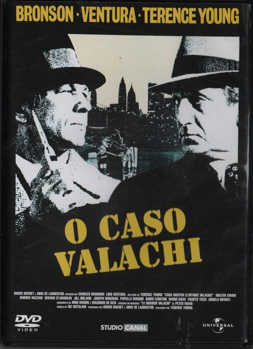 Dvd O Caso Valachi - acção - Charles Bronson - extras