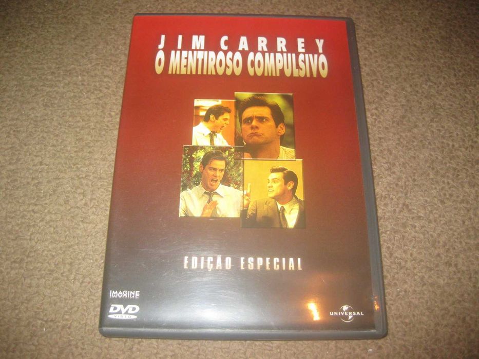 DVD "O Mentiroso Compulsivo" com Jim Carrey/Raro!