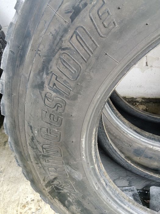 Opony 10 R22.5 ciężarowe Bridgestone napęd prowadzace