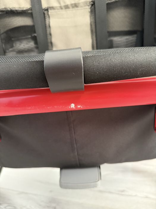 Przyczepka rowerowa Hamax Outback Twin czerwona