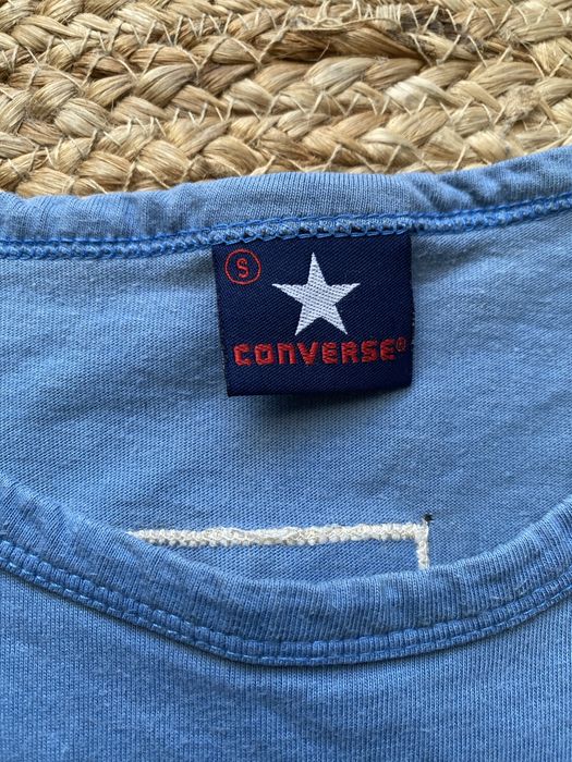 Camisola sem mangas azul da Converse