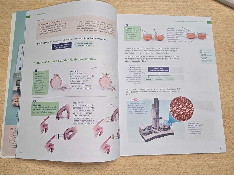 Físico-Química - FQ8 - 8º ano (manual vol1 + vol2)