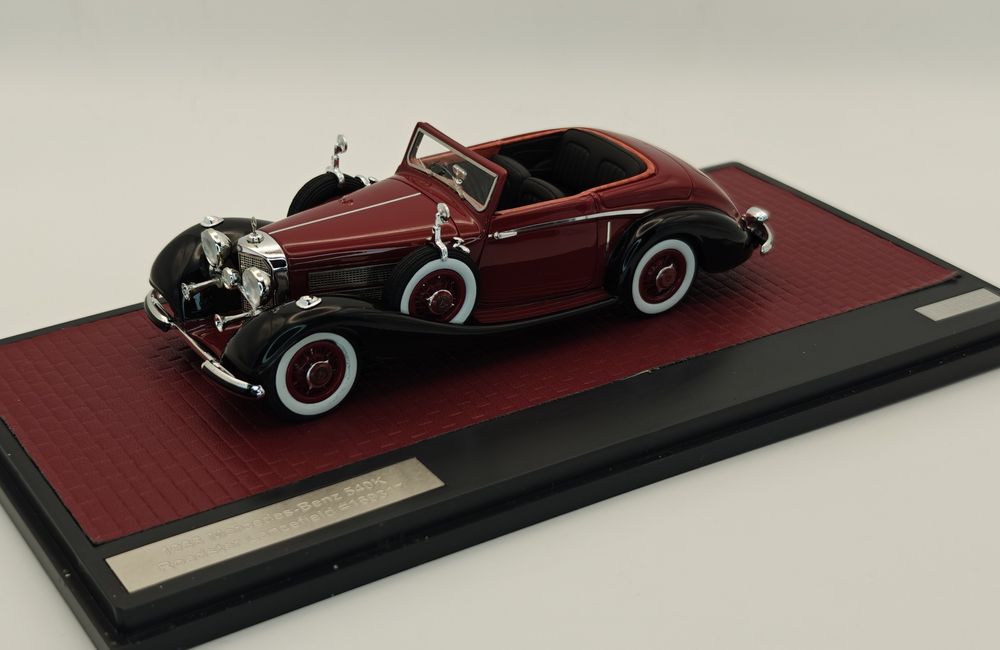Matrix 1/43 Mercedes-Benz 540K, Opel Kapitan Hebmuller