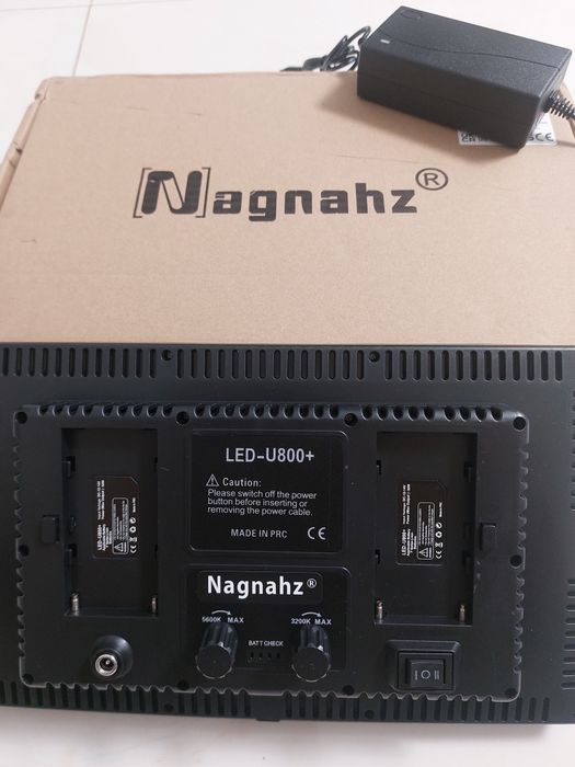 Відео фото світло LED-U800+ Nagnahz