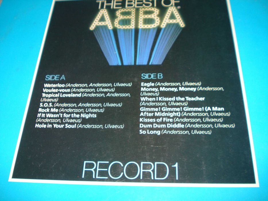 4 Antigos Lp`s Discos Vinil ABBA
