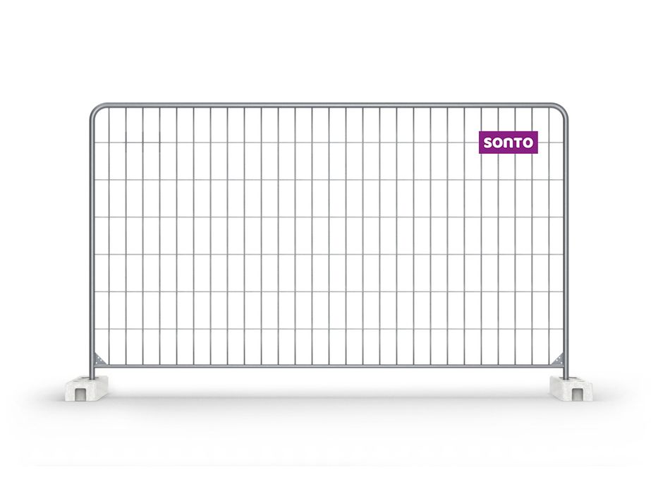 Ogrodzenie Budowlane Ażurowe - Owalny (Round)  - Gdańsk i okolica