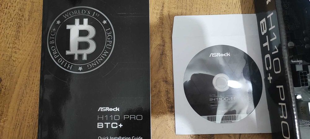 Płyta główna ASROCK H110 PRO BTC+/A/ASRK pamięć RAM DDR4 4GB, procesor