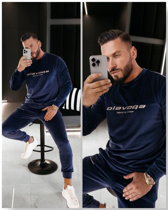 O’la Voga / dres męski / granatowy / rozm L