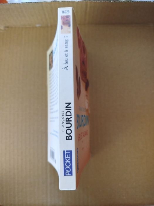 Livro francês "Françoise Bourdin"