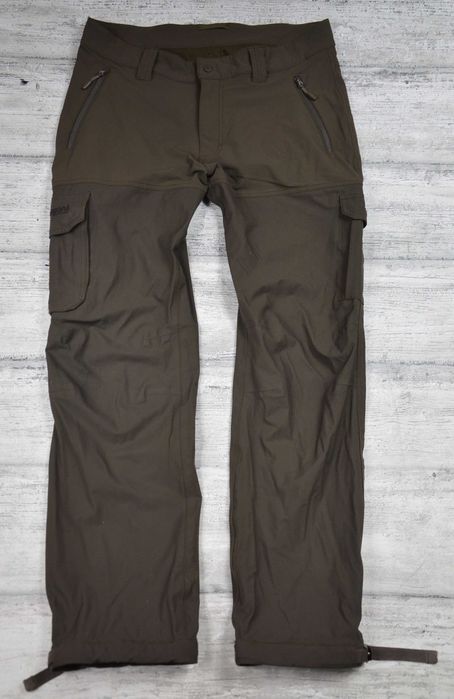 Bergans of Norway Hamrefjell meskie spodnie trekkingowe bojówki softshell - M