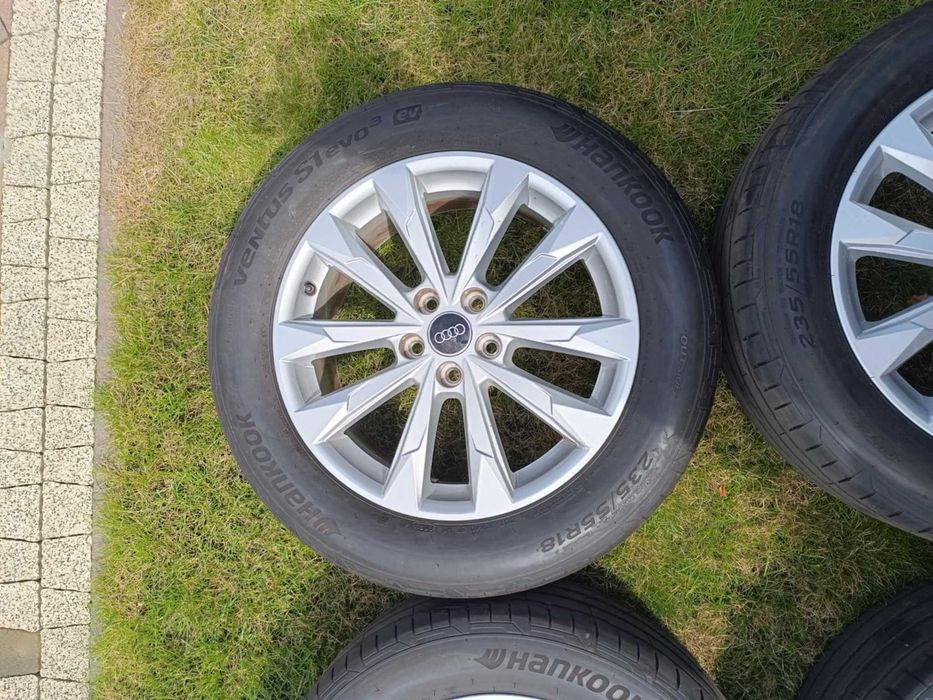 Komplet Kół do Audi Q3/Q5/A4/A6/A8 235/55 R18 Continental lub Hankook