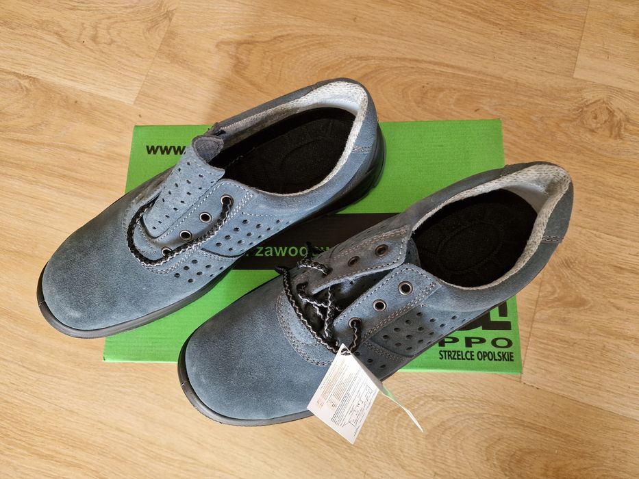 Buty robocze skórzane rozmiar 46 Nowe