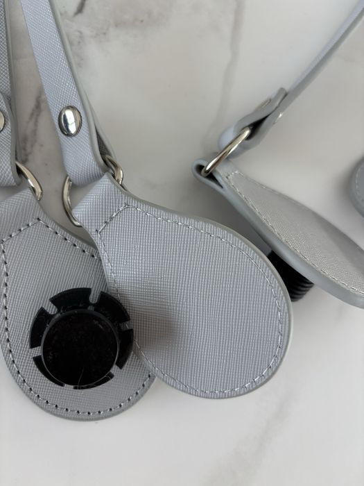 Uchwyty szare na łezkach do obag o bag mini classic urban i innych