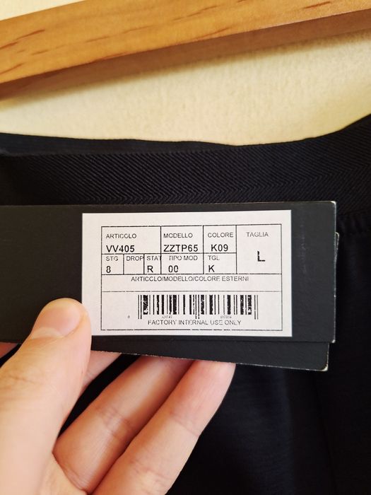 Spodnie Ermenegildo Zegna TechMerino Zegna 100%Wool Nowe z metkami!