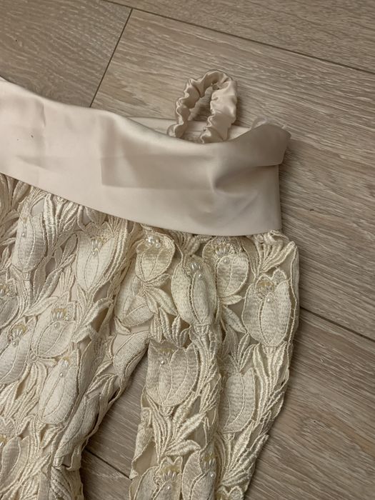 Сукня весільня m-l вінтажна на низький зріст, для фотосесії