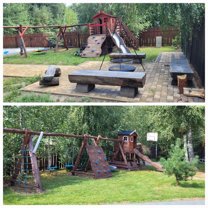 Domki Leśny Zakątek Radawa JACUZZI, SAUNA