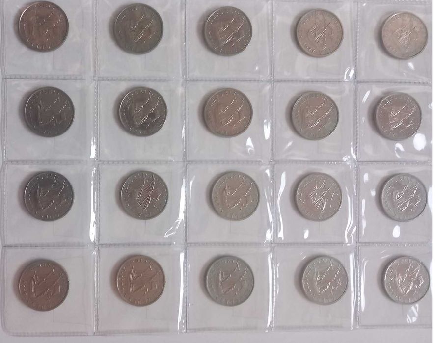 Lote 20 coleções - 5 esc. 1963 a 1986