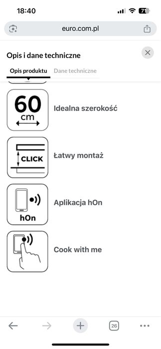 Plyta indukcyjna HAIF64IRB1S Haier