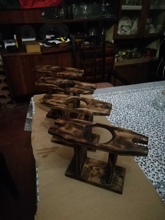 Suporte garrafa e copos