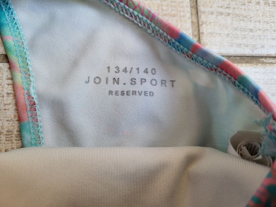 2 sportowe staniczki dziewczęce Reserved 134-140