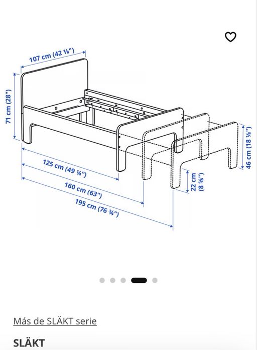 Cama criança Slakt