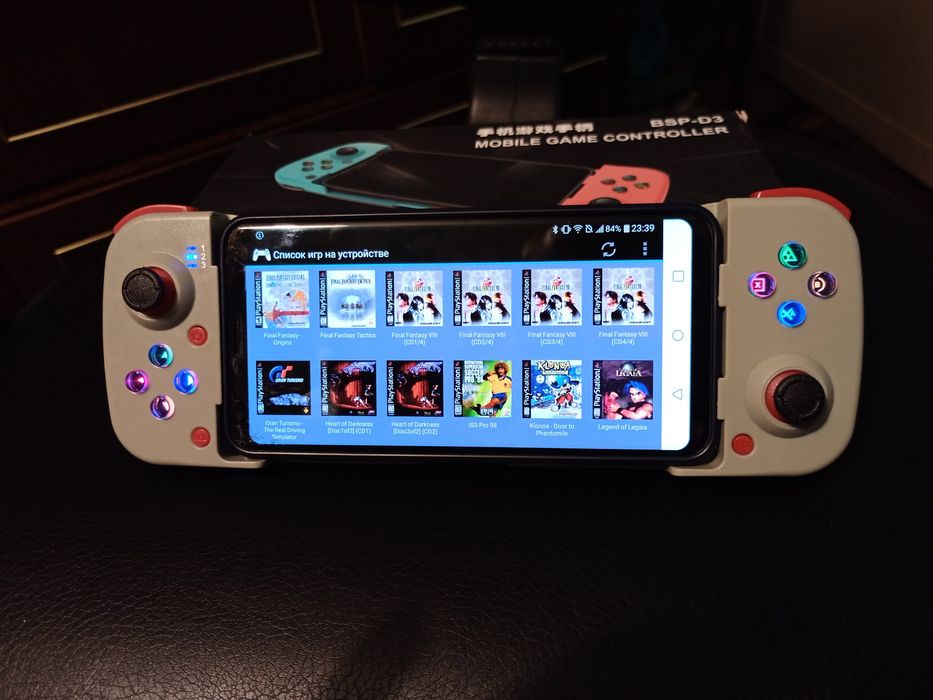 Геймпад для смартфона Android GameSir G8 Galileo Type C + чохол