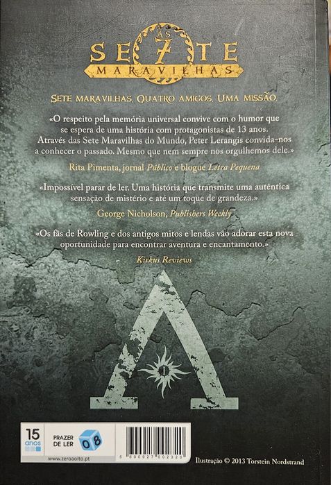 Livro As Sete Maravilhas - O Despertar do Colosso