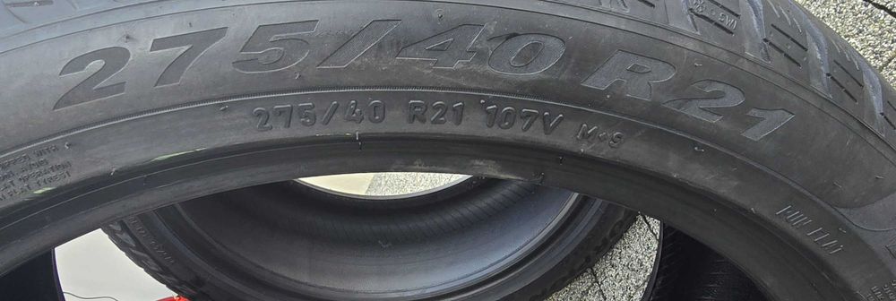 Pirelli Scorpion Winter 275/40 R21 RunFlat, 107V, 6.5mm, stan BDB
