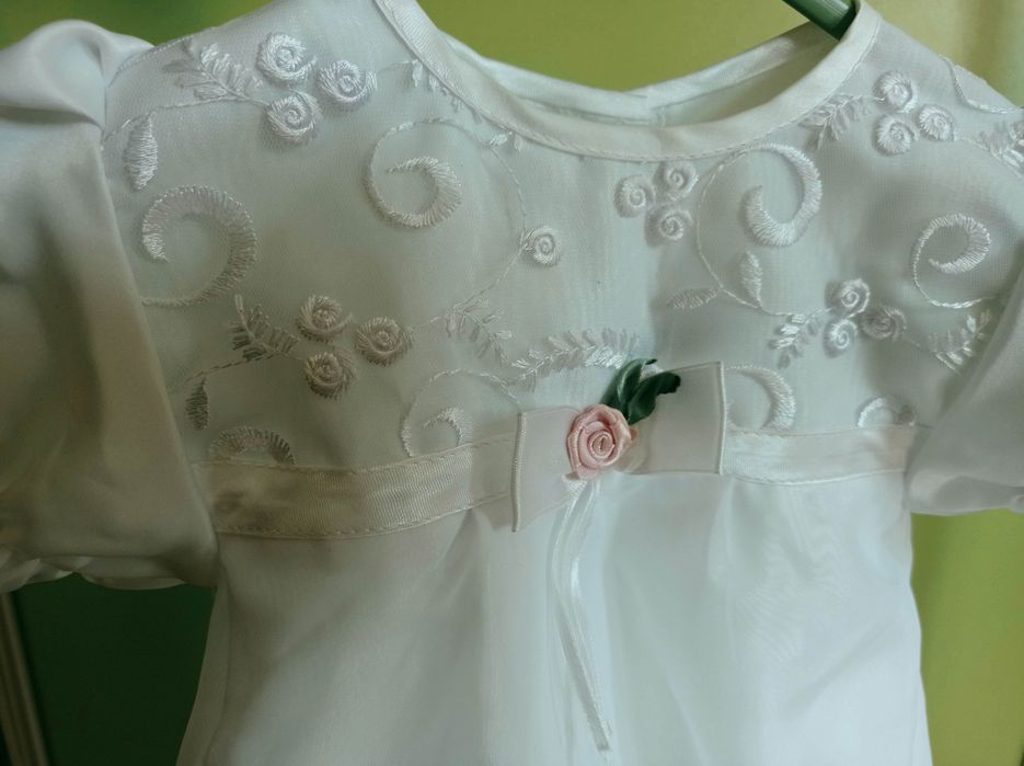 Ubranko chrzest dziewczynka