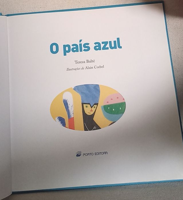 Livro infantil O país azul