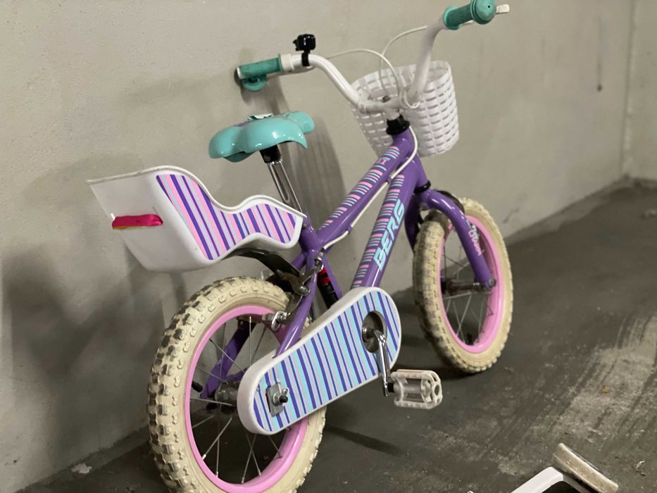 Bicicleta Criança Roda 14" 3-7 Anos Berg Charm 141 + Capacete