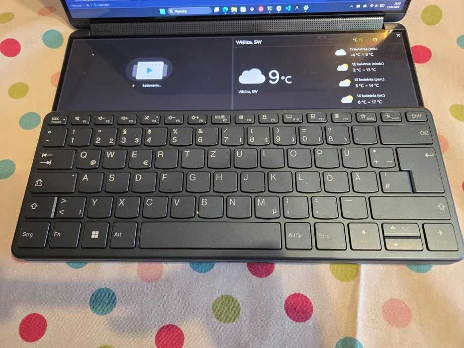 Lenovo Yoga Book 9i i7 13-го покоління, 16 ГБ оперативної пам'яті
