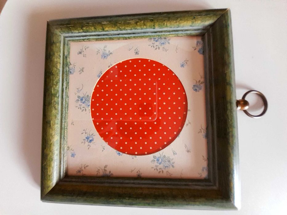 Green Wooden Wall Frame