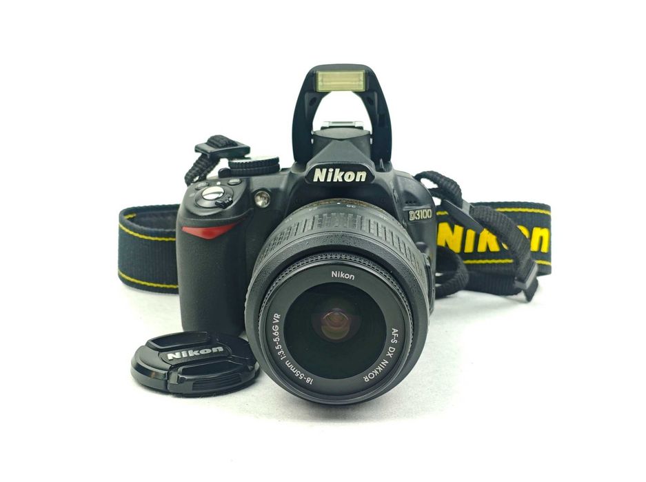 Дзеркальний фотоапарат Nikon D3100 18-55mm 32Gb + сумка (Пробіг 8419)
