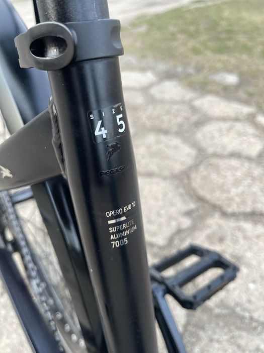 Rower elektryczny  Pegasus Opero Evo 10 , hydraulika , naped Shimano.