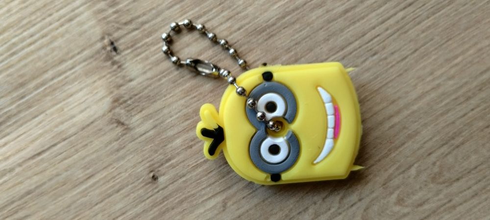 Nakładka silikonowa na klucz. Minionek