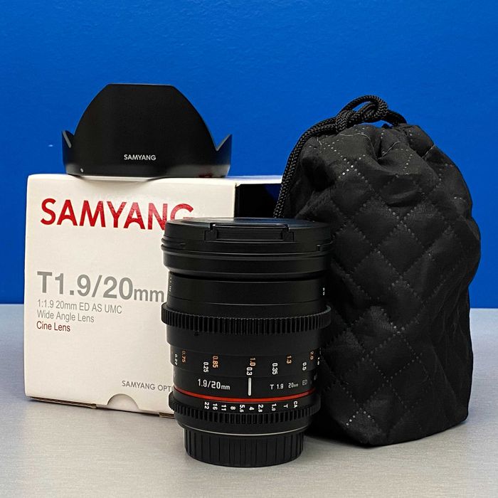 Samyang 20mm T1.9 ED AS UMC VDSLR II (Canon)