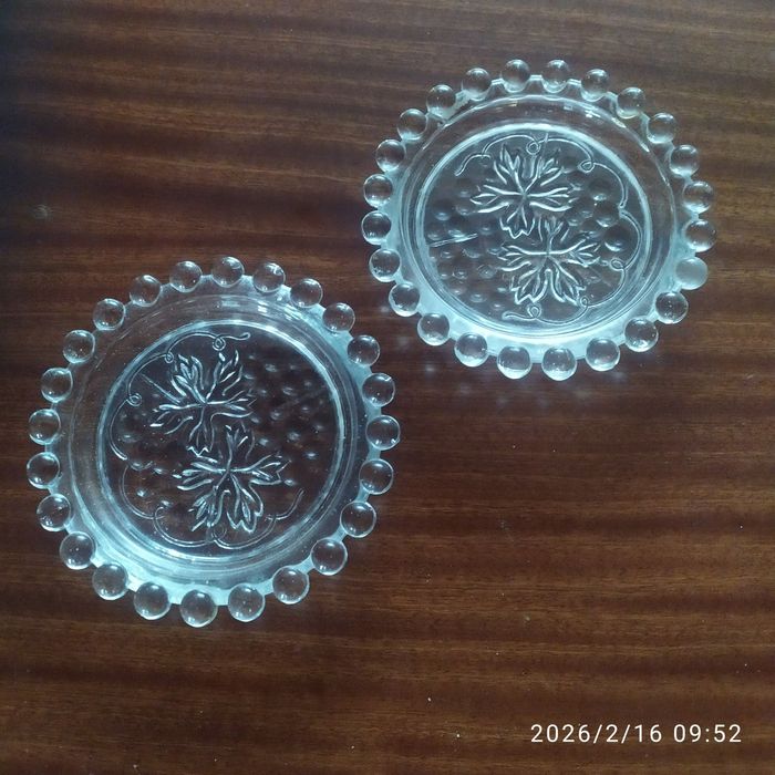 Spodki szklane Ząbkowice.