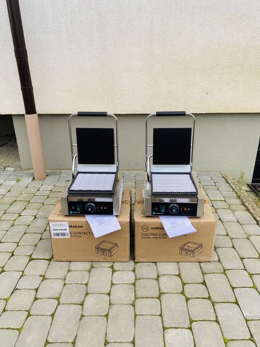 Гриль Прижимний-Контактний Професійний Hurakan Німеччина Нові!!!