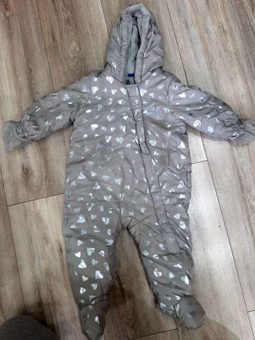Kombinezony zimowe dziewczece roz.74