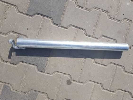 Rusztowanie szczytowe 9 x 10,2 m Ramy stalowe 2m podest drewniany 3m