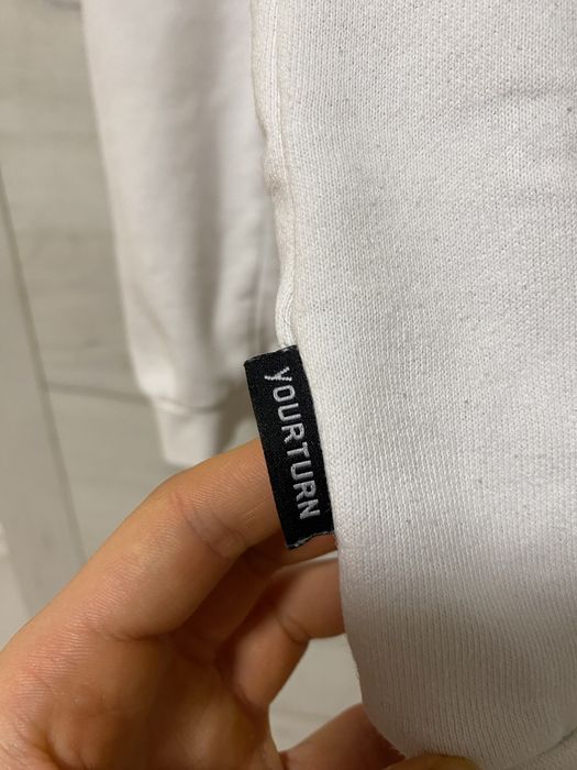 Basic biała bluza white casual hoodie yourturn aesthetic pinterest