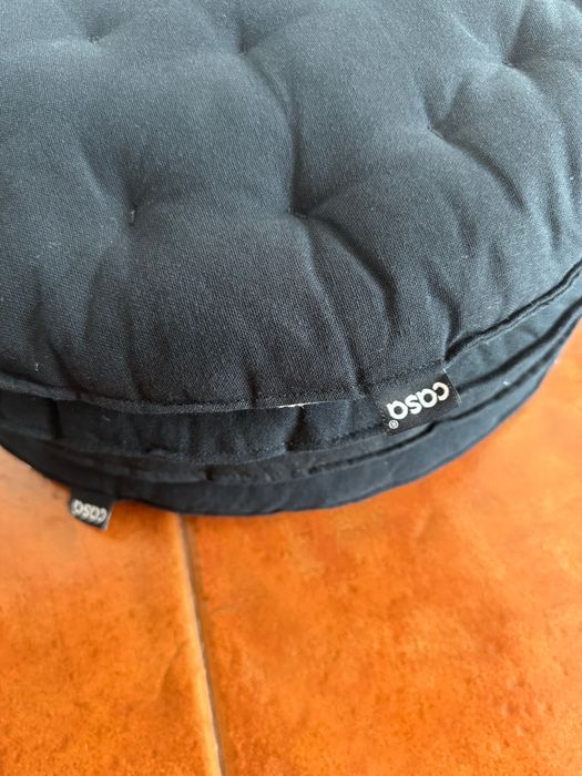 conjunto de 4 almofadas de assento redondas da CASA